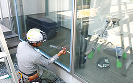硝子工事