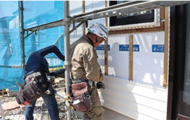 サイディング工事